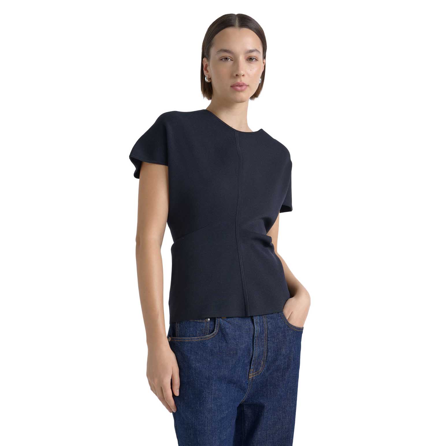 Cue Drop Shoulder Milano Tee